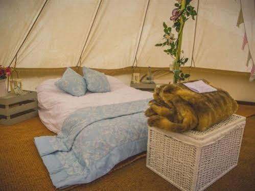 Skipbridge Farm Shepherds Huts Campground Green Hammerton Dış mekan fotoğraf